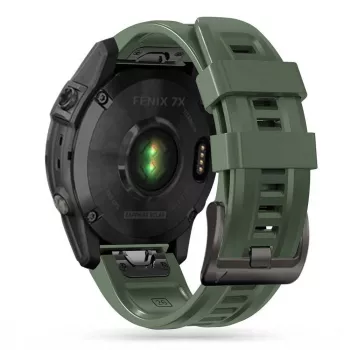 TECH-PROTECT ICONBAND Garmin Fenix 5 / 6 / 6 Pro / 7 Army Green Silikonerem