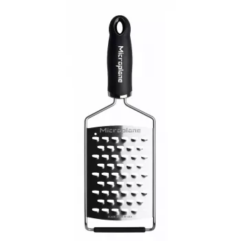 Microplane Gourmet rivejern ultra grov klinge sort