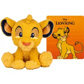 TONIES Cuddle Tonie Simba - Disney Løvernes Konge kramme-plush-lydfigur med NFC-chip