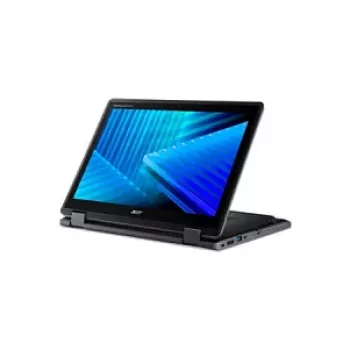Acer TravelMate Spin B3 TMB312RN-31-TCO-P9GM 2-i-1-bærbar computer, 12,2 inch WUXGA IPS touch, Intel Processor N250, 16GB LPDDR5x, 256GB SSD, Windows 11 Pro Education, tysk QWERTZ-tastatur