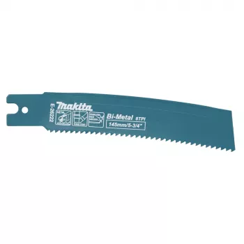 Makita E-26222 Bajonetsavklinge til Akku Bajonetsav JR003G, Skærelængde 145 mm, Bi-Metal