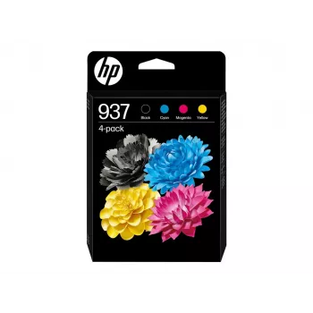 HP 937 CMYK original blækpatron 4-pak