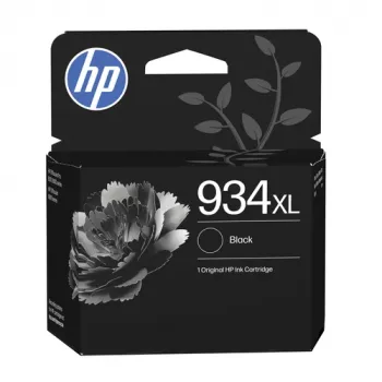 HP 934XL High Yield sort blækpatron (26,5 ml) - C2P23AE