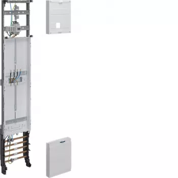 Hager universZ komplet målerpanel 1350mm 1 målerposition 1 reserveposition NRW/SH/MV/NI