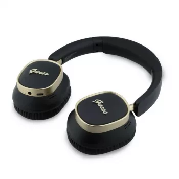 Guess Bluetooth over-ear-hovedtelefoner ENC Rectangle Metal Script sort
