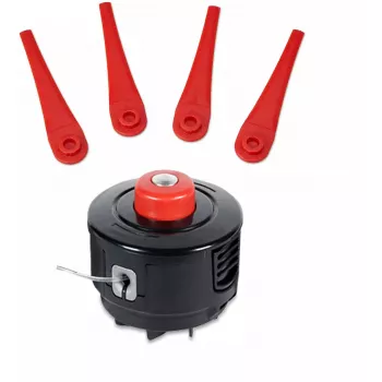 EINHELL Power X-Change Cordless Grass Trimmer GE-CT 18/25-1 Li-Solo, 18V (Red/Black, Without Battery and Charger)