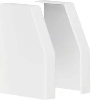 Hager L22359010 endestykkesæt til RK 150x110 mm kanal, ren hvid