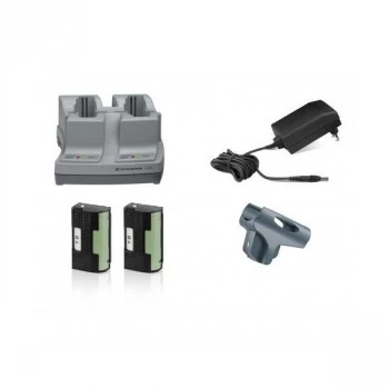 SENNHEISER CHG-1-KIT batterisæt med 1x L 2015 lader, 1x NT 1-1, 1x LA 2 og 2x BA 2015