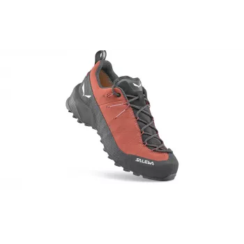 Salewa Wildfire Leather 2 GTX Approach-sko til damer - Etruskisk rød/sort, Størrelse 36