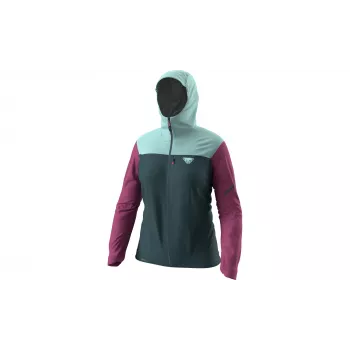 SALEWA Dynafit Traverse 3L damejakke - Cinder/Cloud Blue, størrelse S