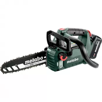 METABO MS 18 LTX BL 25 (601595900) SÆT akku-kædesav (grøn/sort, Li-Ion-akku 4,0 Ah 18 V)