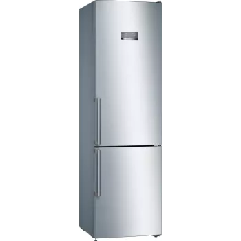 Bosch KGN397LEQ køle-fryseskab med NoFrost, VitaFresh, 363 l, inox-look, energieffektivitetsklasse E