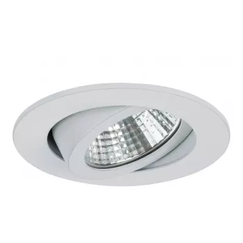 BRUMBERG SEVEN Indbygnings-LED-spot rund hvid 3000K 7W 350mA drejelig