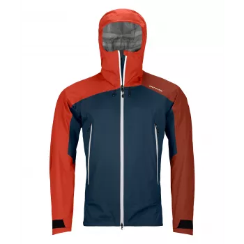 Ortovox Westalpen 3L Light Jakke - Deep Ocean, Størrelse S