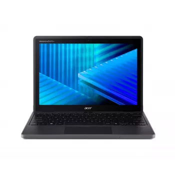 Acer TravelMate B3 Spin 12 TMB312RN-31-TCO convertible laptop, Intel N250, 16GB RAM, 128GB SSD, 12 inch IPS touchskærm, Windows 11 Pro Education, Shale Black