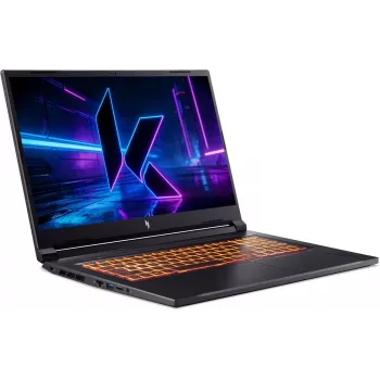 Acer Nitro V 17 AI Gaming Laptop 43,2 cm (17,3 inch) FHD 144Hz Ryzen AI 5 240 16GB 512GB SSD RTX 5060 uden Styresystem Obsidiansort