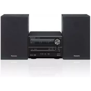 PANASONIC Micro Hi-Fi System SC-PM250EE-K - 20W RMS, CD/MP3, Bluetooth, FM-radio, sort