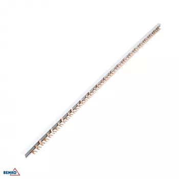 SCHELINGER A19-BBM-3F 3-faset U-type-skinne 10mm² 54 moduler grå