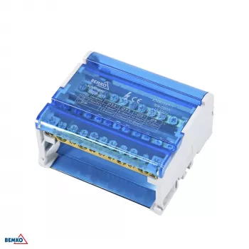 SCHELINGER Fordelerblok 44 klemmer 4x11 (7x5,3mm + 2x7,5mm + 2x9mm)
