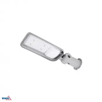 BEMKO JAZMIN LED-gadelys 50W 4000K 6750lm IP65 Lysgrå