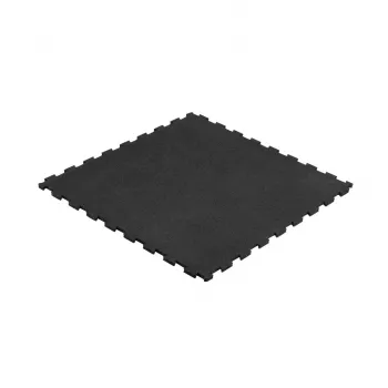 REBEL Gulvmåtte puslespilsmåtte 1m 20mm sort