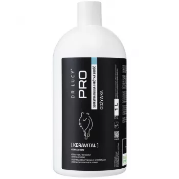 DR LUCY PRO KERAVITAL 1L - Keratin- og vitaminbalsam til hunde med lang, grov pels