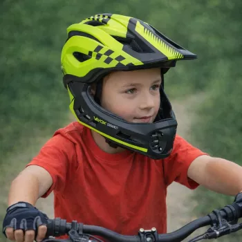 Vayox VA0421GS Enduro-hjelm grøn størrelse S