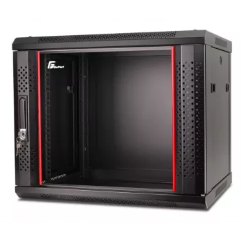 GETFORT CALI 19 inch 9U 600x600 vægskab sort