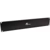 Getfort 2U blindplade til 19 inch rackskabe - sort