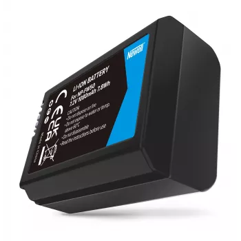 Newell erstatningsbatteri til Sony NP-FW50, 1100mAh, 7,4V Li-Ion, sort