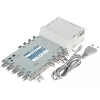 TERRA Multiswitch MR-508 5 ind/8 ud satellit- og terrestrisk distributionsforstærker