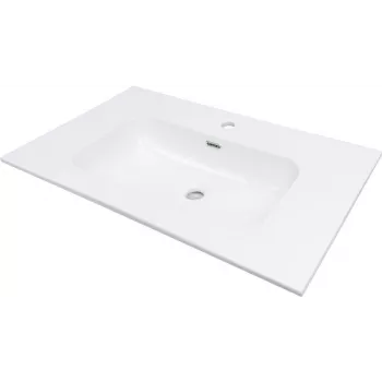 DEANTE keramisk indbygningshåndvask - 80 cm