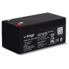 VOLTAGE AGM-batteri 12V 3,5Ah VE12-3.5 (6-9 års levetid)