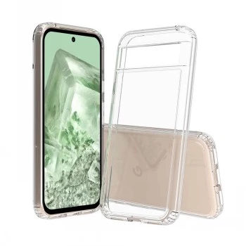 SCREENOR Bumper-cover til Google Pixel 8a - transparent TPU