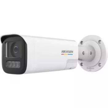 Hikvision DS-2CD1B47G3H-LIUF/SRB(2.8mm) 4MP ColorVu IP-kamera med hvidt lys, indbygget mikrofon, MicroSD, PoE