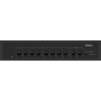 Imou SF110P 10-port switch 8x PoE 2x Uplink