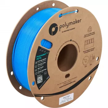Polymaker PETG 3D-printerfilament, 1,75 mm, 1 kg, Electric Blue (PB05012)