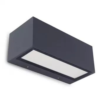 LAMP 1891M 20W LED IP54 mørkegrå påbygnings-væg-/loftlampe