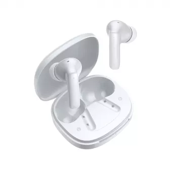 QCY T13 Pro Trådløse in-ear-hovedtelefoner med Active Noise Cancellation ANC - hvid