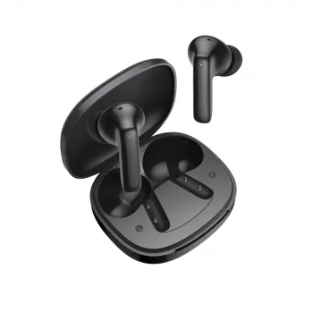 QCY T13 Pro True Wireless in-ear-hovedtelefoner med aktiv støjreduktion, Bluetooth 5.3, IPX5, sort