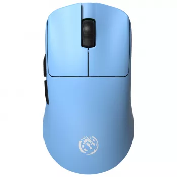 ATK x LEV F1 V2 Extreme Gaming-mus, Trådløs, PAW3950 Ultra, 8K Hz - blå