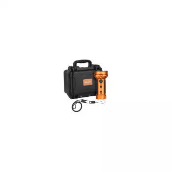 Olight Marauder Mini 2 Orange 10000 lumen USB-C genopladelig lommelygte
