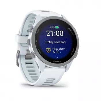 Garmin Forerunner 170 Whitestone med Whitestone/Cloud Blue-rem