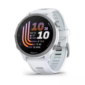 Garmin Forerunner 170 Whitestone med Whitestone/Cloud Blue-rem