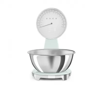 SMEG analog og digital køkkenvægt pastelgrøn KSF01PGWW