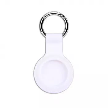 CELLY AIRCASETAG - silikonecover til AirTag - hvid