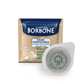 Caffè Borbone Miscela Blu 44mm ESE-kaffepads 100-pak (à 7,2 g)