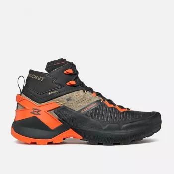 Garmont 9.81 Onyx Mid GTX Approach-sko - Raven Black/Pale Beige, EU 41.5