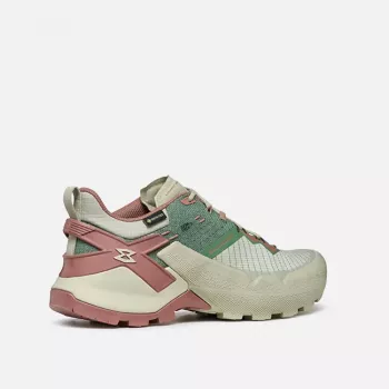 Garmont 9.81 Onyx GTX dame-approach-sko - Agate Grey/Hedge Green, størrelse 39