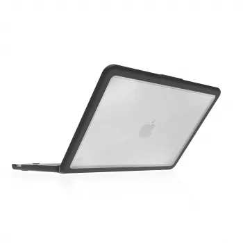 STM Dux Ultra hylster til Apple MacBook Neo, sort/transparent